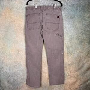 VTG 90s Dickies Carpenter Work Pants Mens Sz 32x32 Gray WorkWear Worn Painter